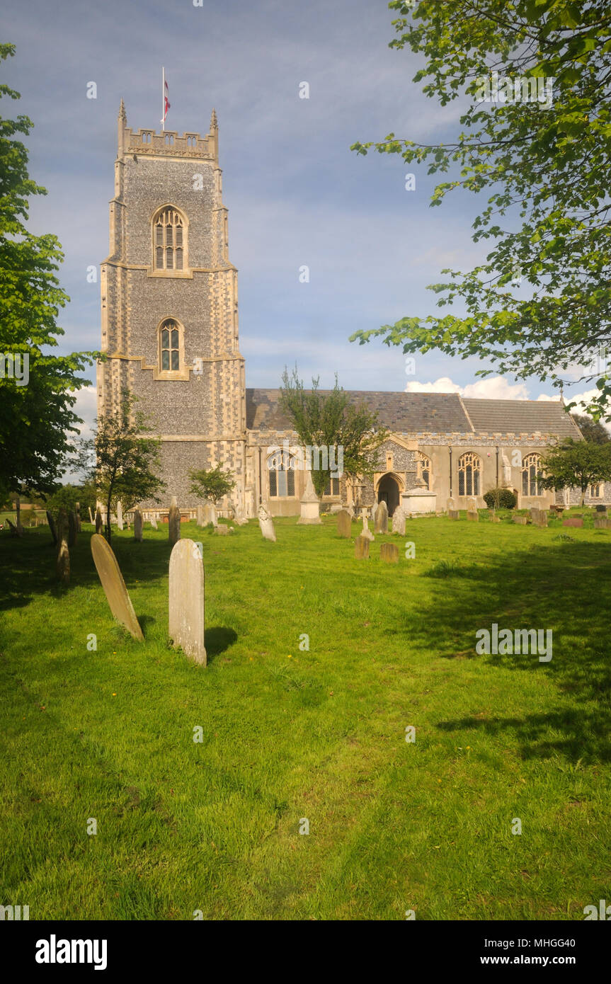 L'Église de Tous les Saints, dans Brightlingsea, Essex, Angleterre Banque D'Images