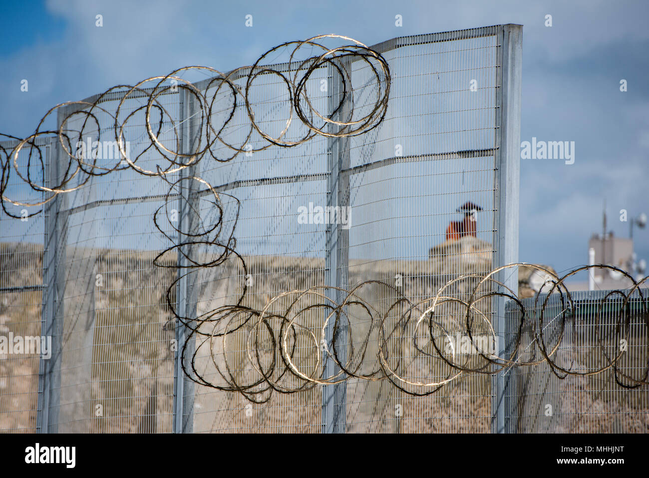 PERTH - Australie - août 20, 2015 - Prison de Fremantle a été construit comme une prison pour les détenus et plus de 50 personnes ont été pendues à l'intérieur du bâtiment Banque D'Images