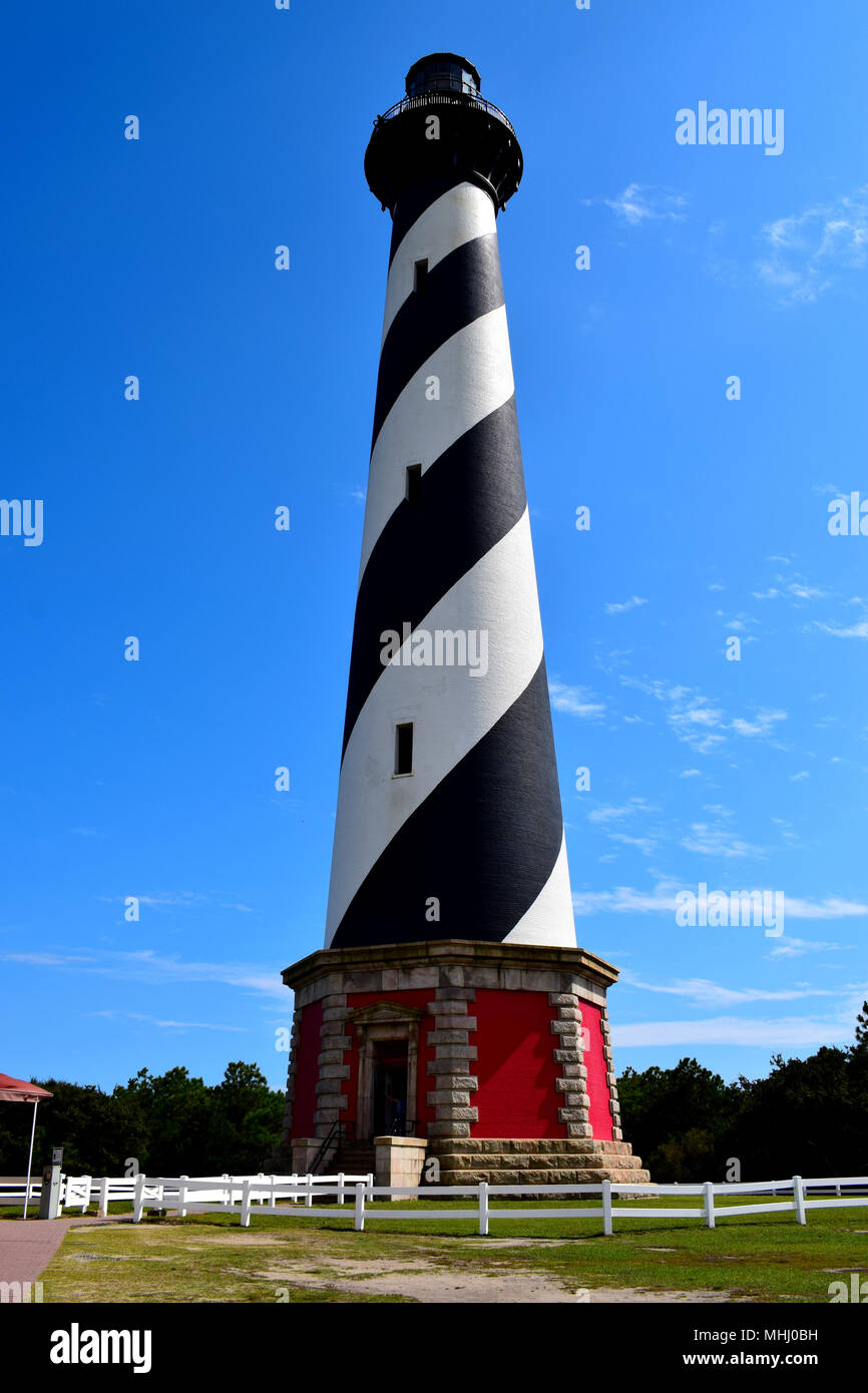 Hatteras Island Light House North Carolina Banque D'Images