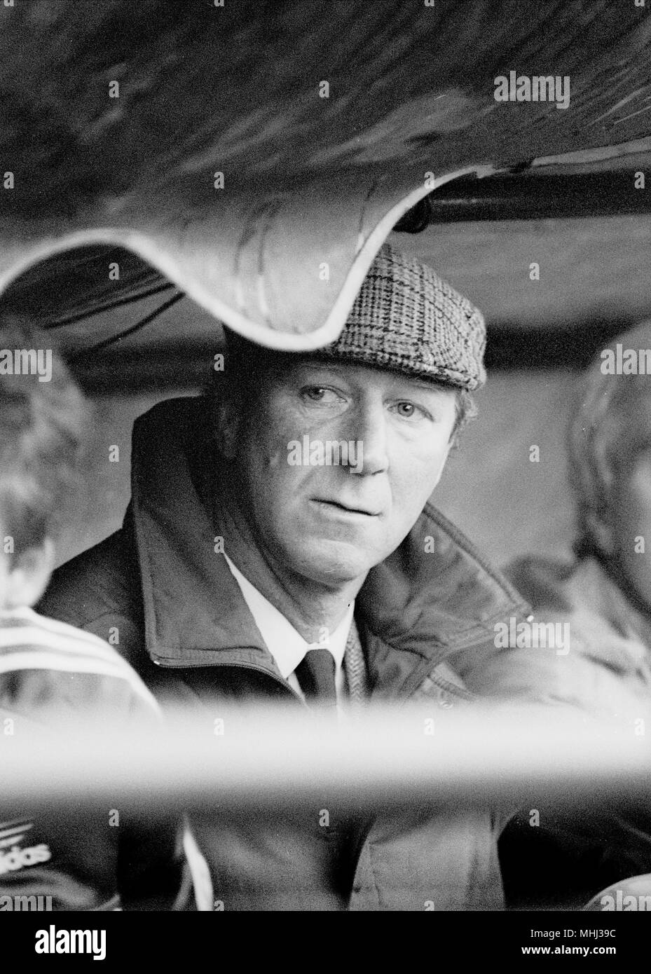 JACK CHARLTON EIRE MANAGER 16 Mars 1986 Banque D'Images