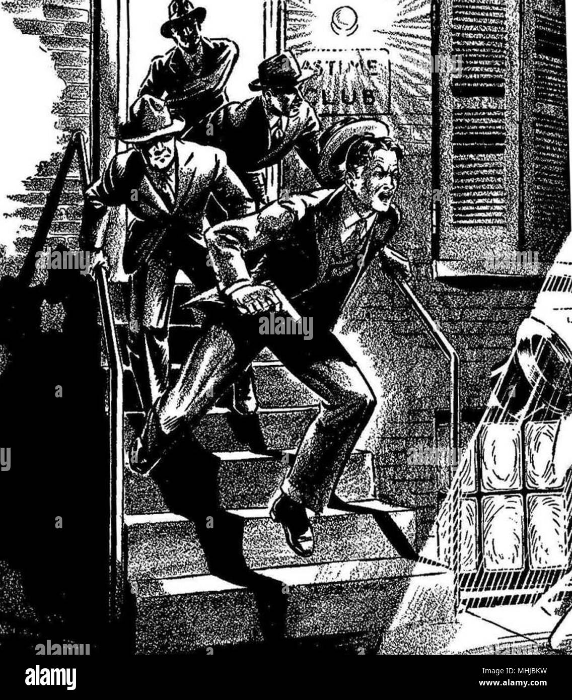 Illustration de la guerre vintage Banque D'Images