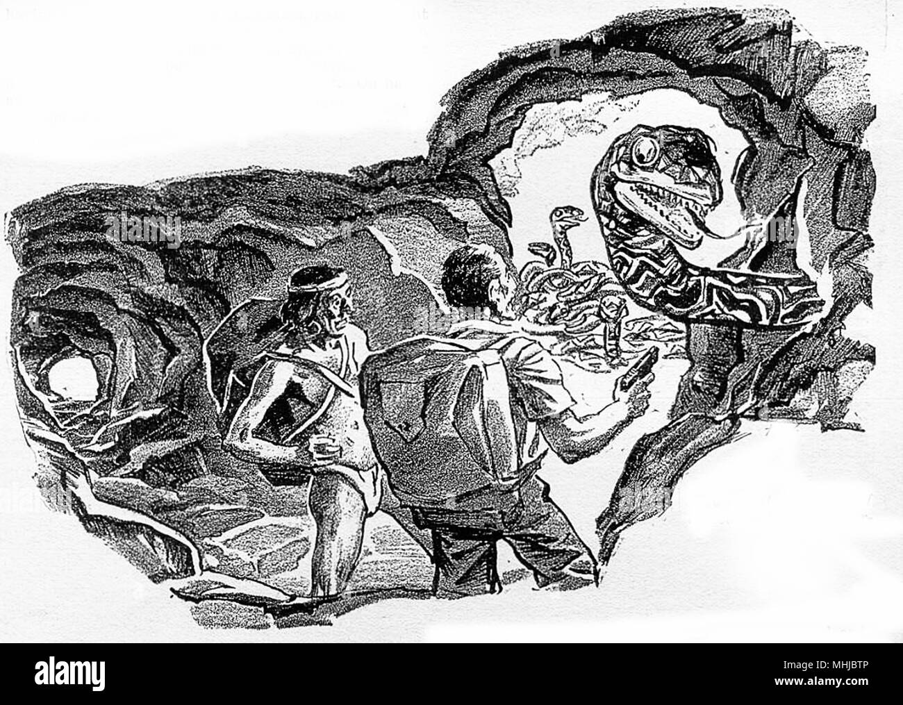 Illustration fantasy Banque D'Images