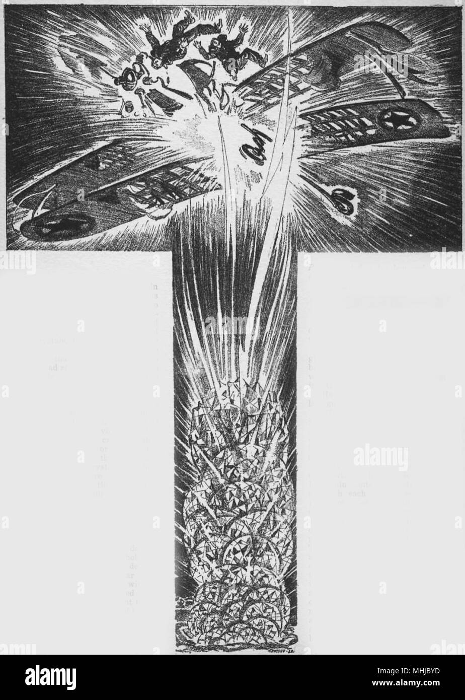 Illustration de la guerre vintage Banque D'Images