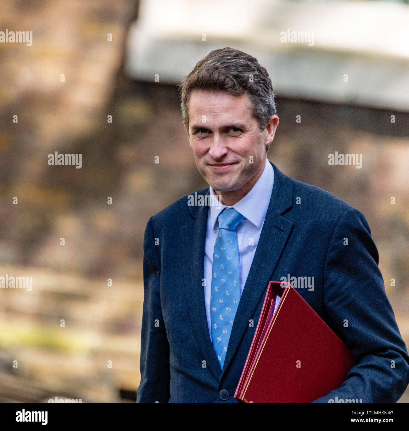 Londres, Royaume-Uni. 2 mai 2018, Gavin Williamson, Secrétaire de la Défense, arrive en Dwoning 10 Rue pour un Brexit Crédit réunion du cabinet Ian Davidson/Alamy Live News Banque D'Images