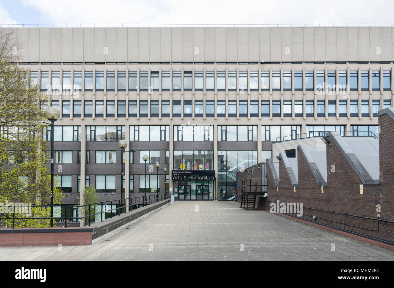 L'Université de Coventry Graham Sutherland Building pour les arts et humanités en Cox Street, Coventry Banque D'Images