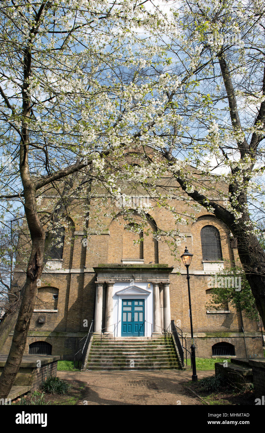 Eglise St Mary Magdalene Georgian conçu par William Wickings et construit 1814 Holloway Road, Département du Nord-Ouest Angleterre Grande-bretagne UK Banque D'Images