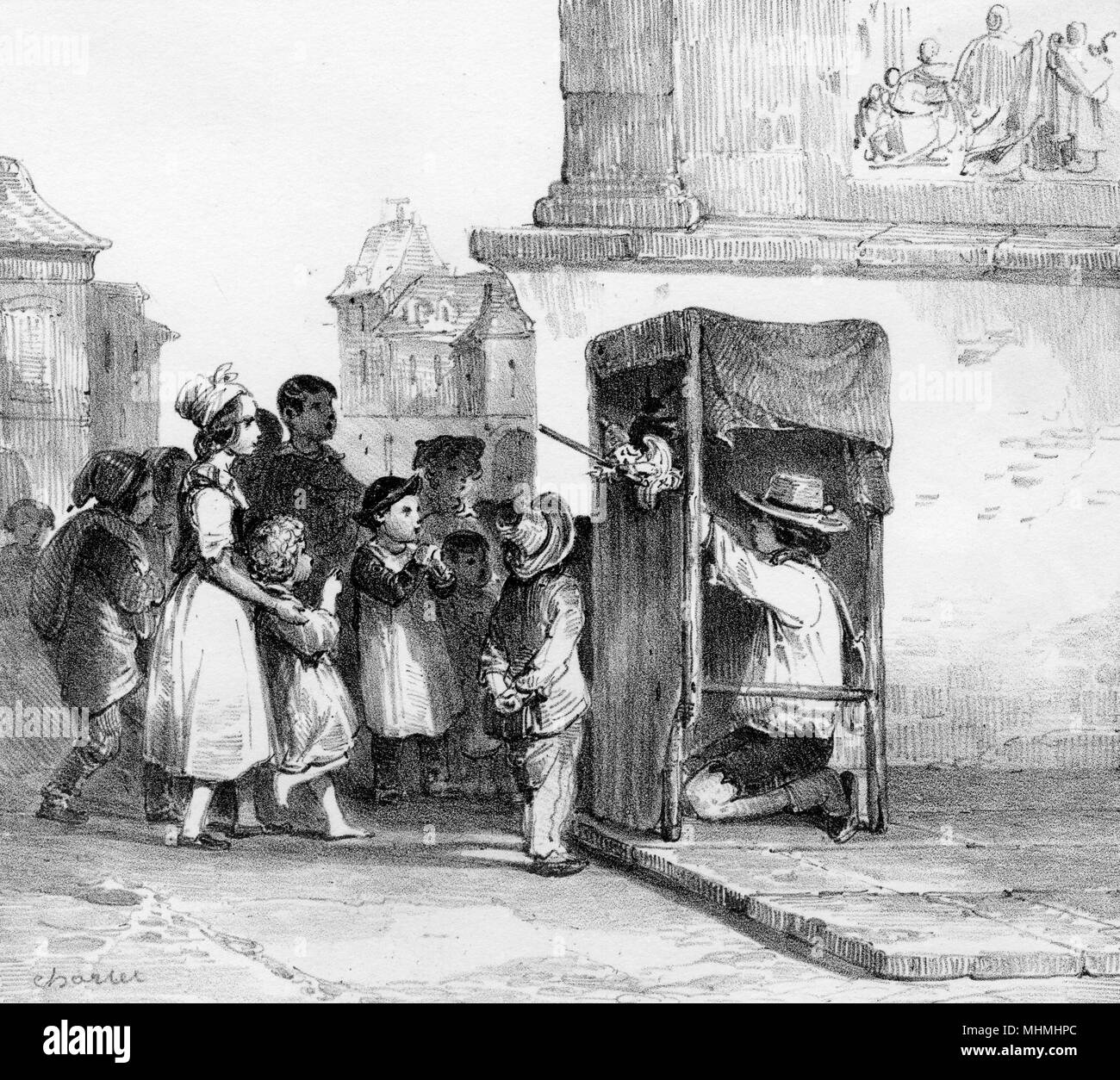 Spectacle de marionnettes satirique politique Banque de photographies et d'images à haute résolution - Alamy