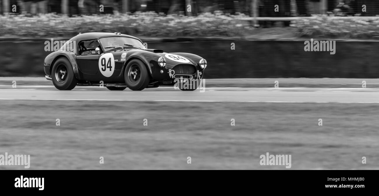 Shelby cobra 427 classic car Banque d'images noir et blanc - Alamy