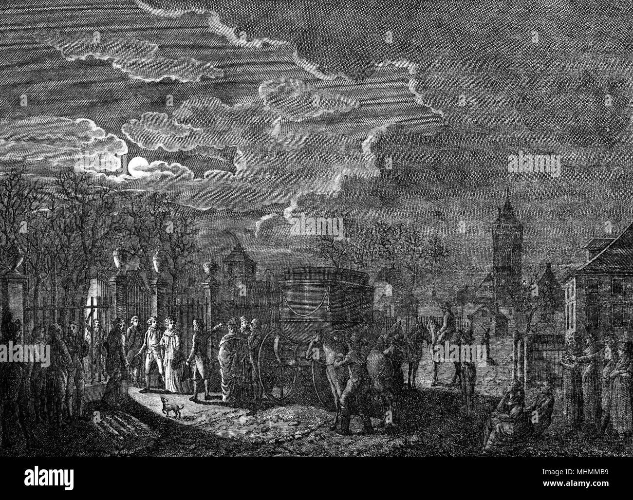 MARIE THERESE ÉCHANGE Banque D'Images