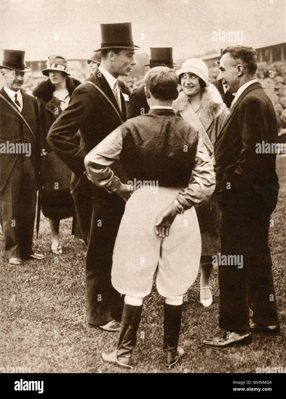 Duke and Duchess of York, Flemington Race course, Melbourne Banque D'Images