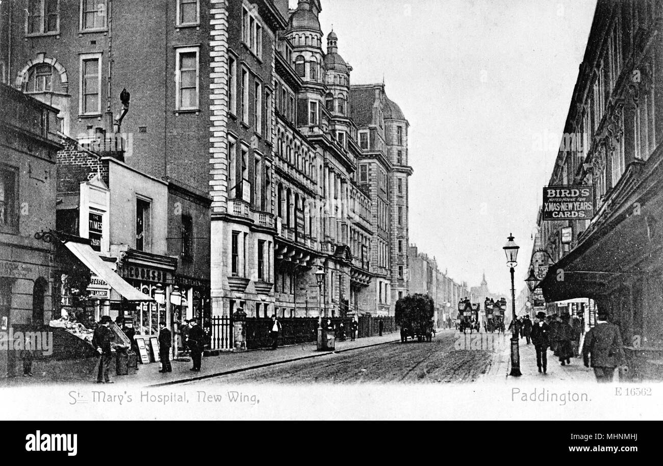 St Mary's Hospital, Paddington, West London Banque D'Images