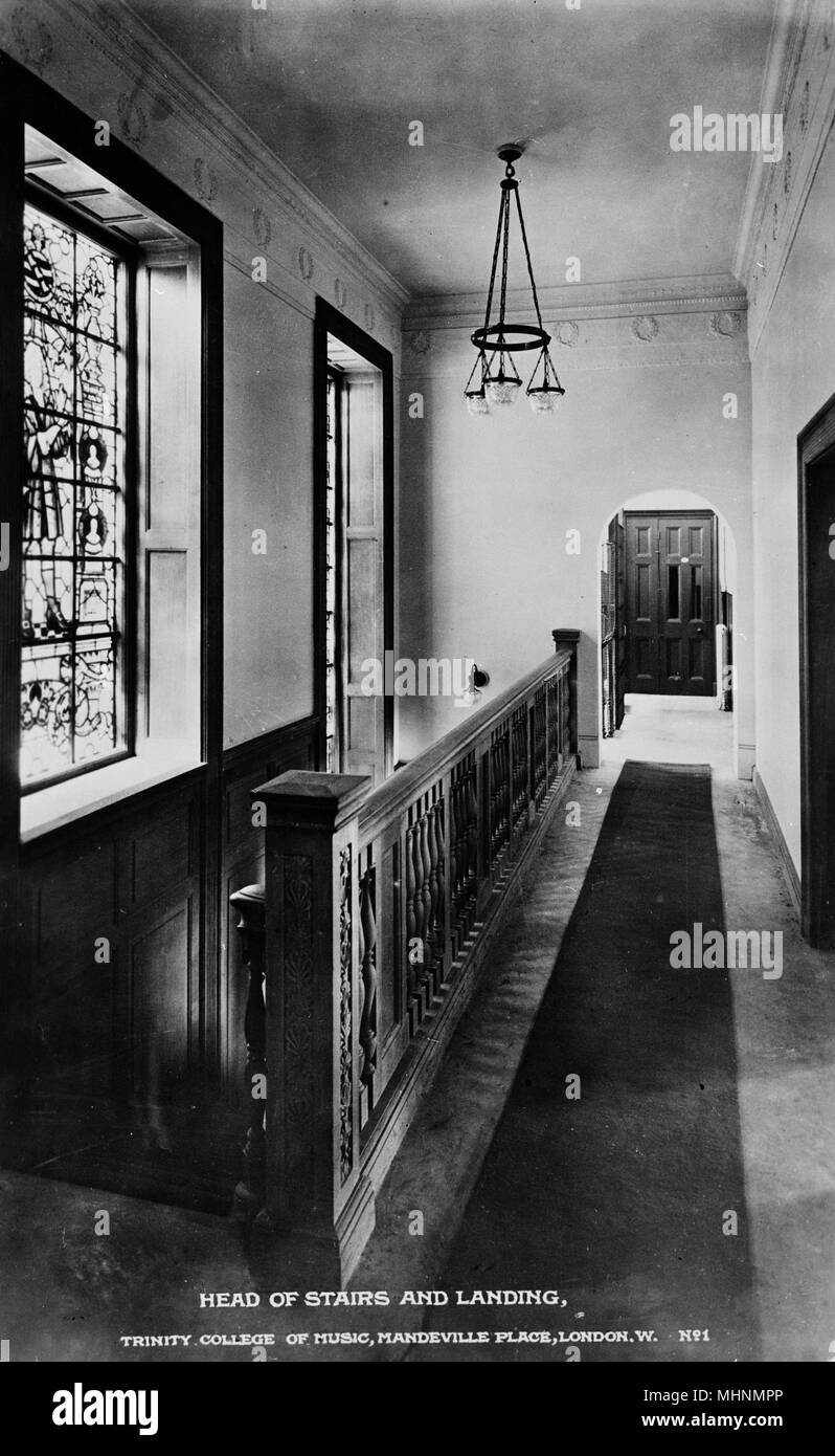 Trinity College of Music, Mandeville place, Londres Banque D'Images