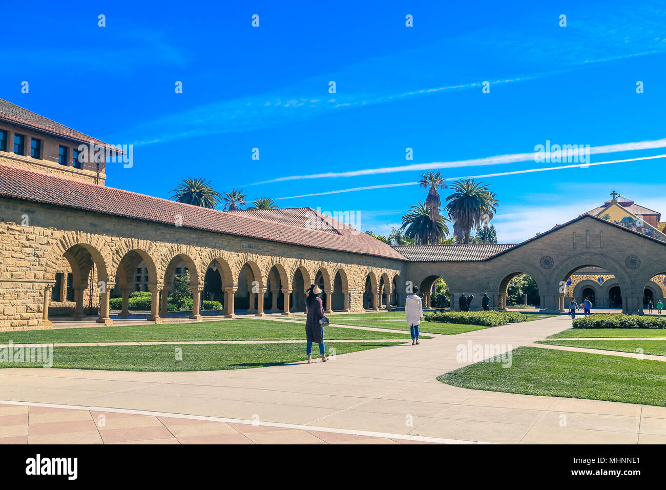 Campus de Stanford Banque D'Images