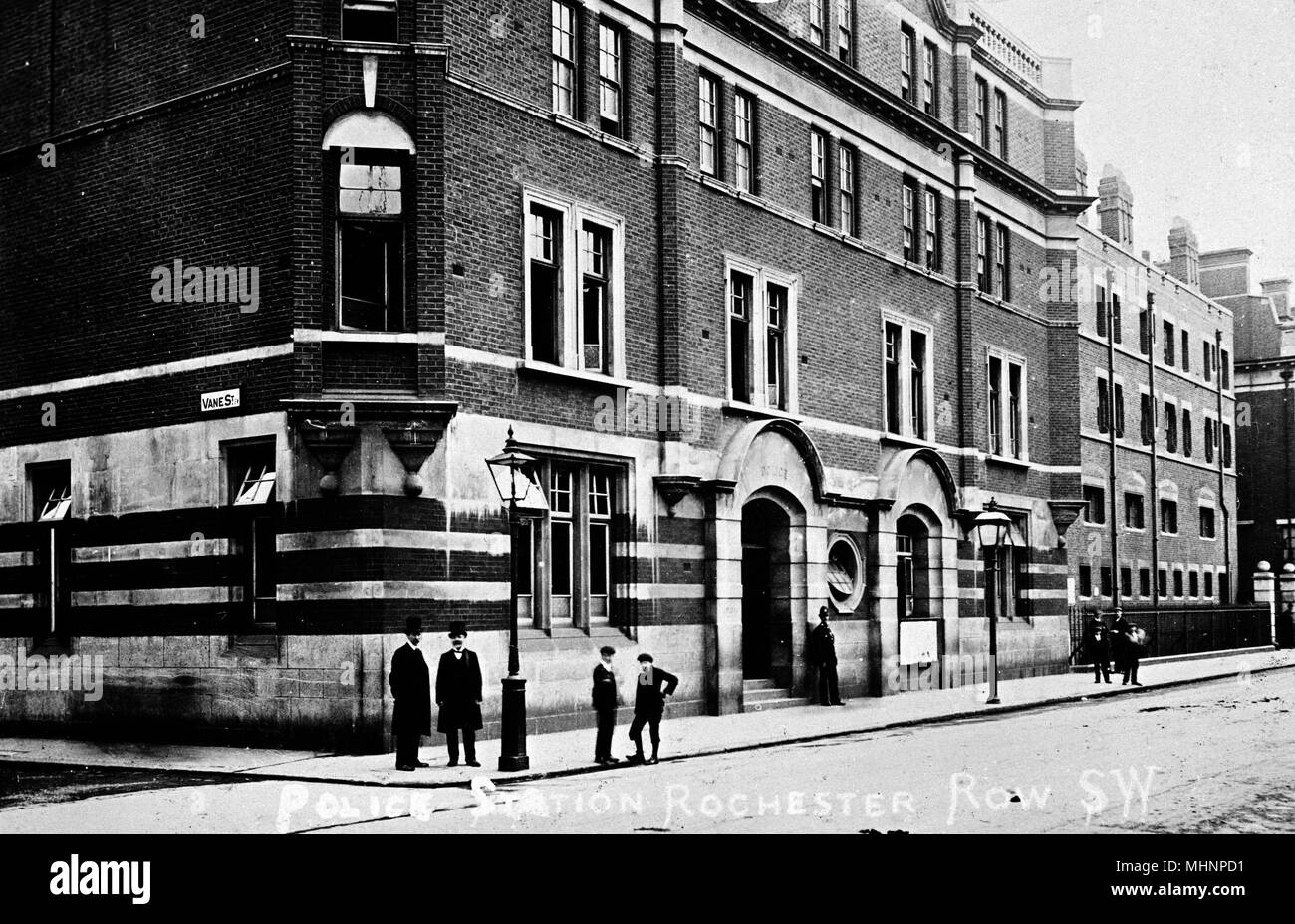 Rochester Row police Station, Westminster, SW London Banque D'Images