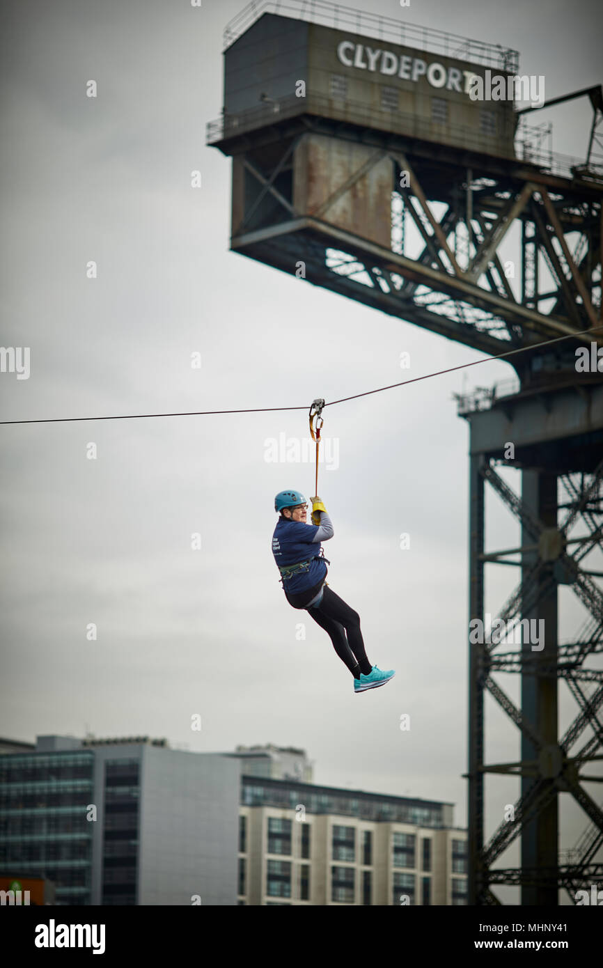 Glasgow en Ecosse, Finnieston Crane Banque D'Images