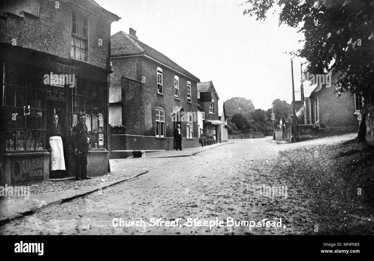 Church Street, Steeple Bumpstead, Braintree, Essex Banque D'Images