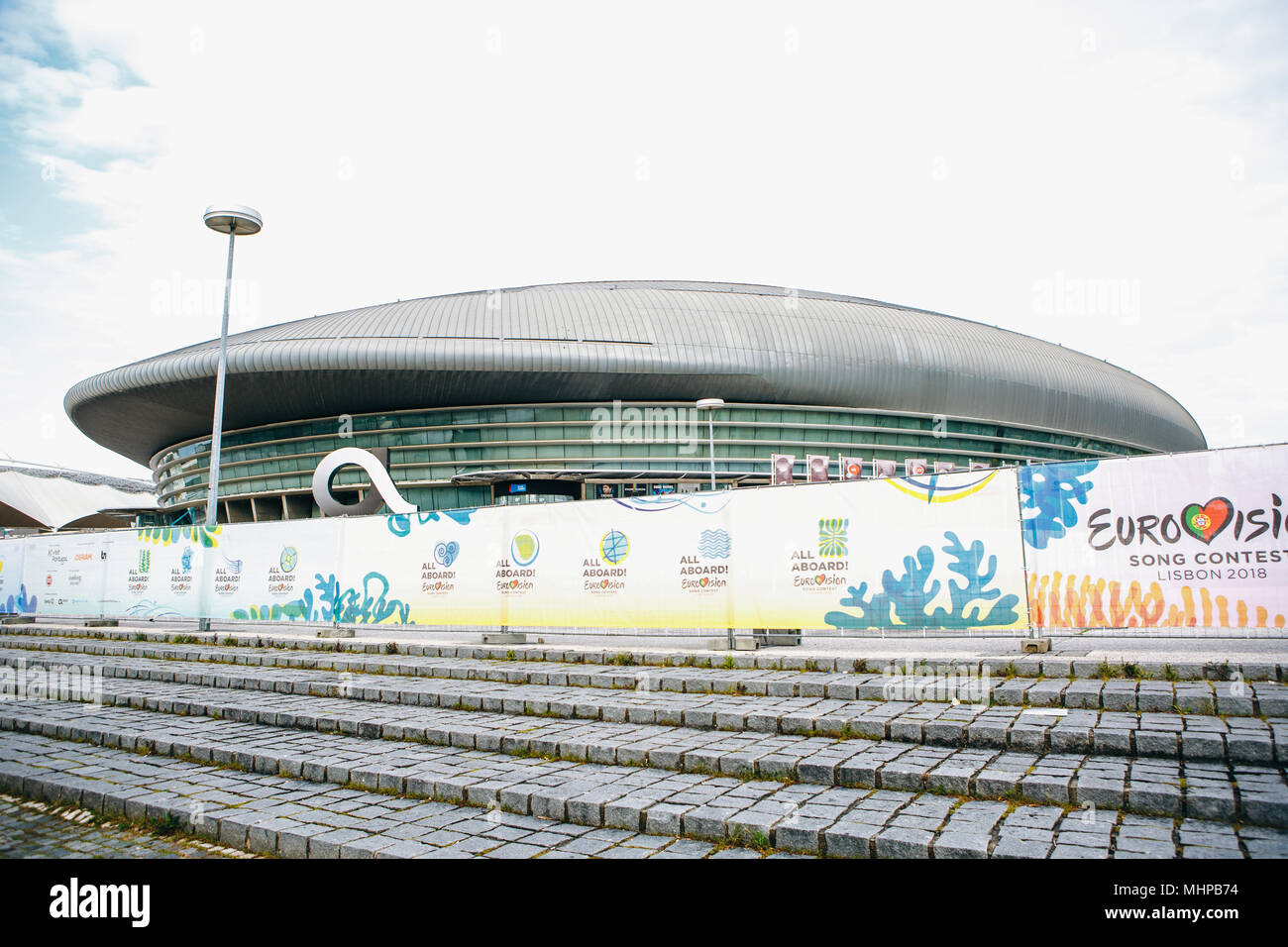 Portugal, Lisbonne 29 avril 2018 : Stadium Altice Arena Banque D'Images