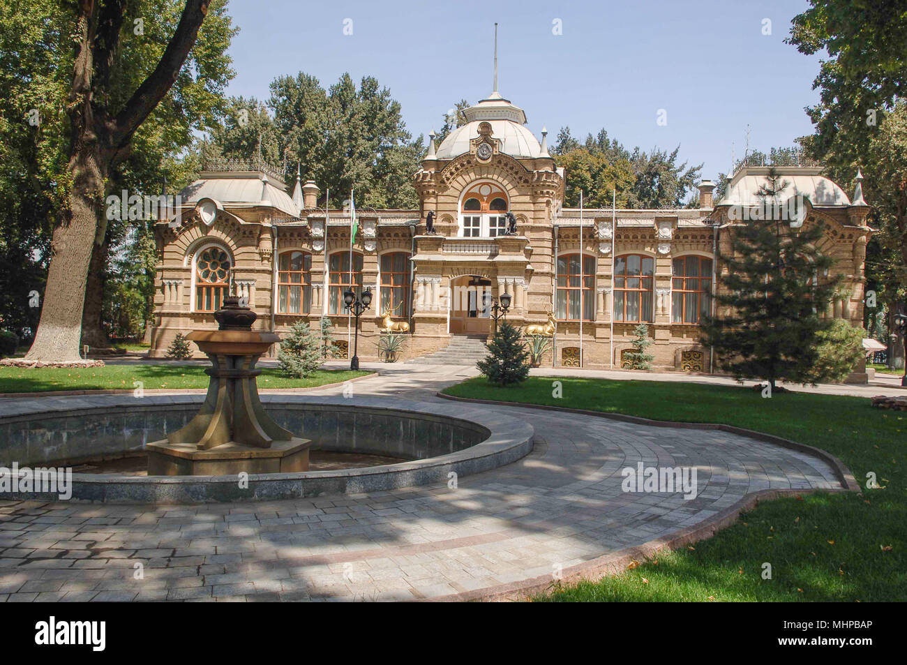 Résidence de la famille Romanov à Tachkent, Ouzbékistan Banque D'Images