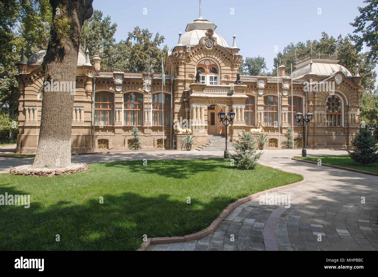 Résidence de la famille Romanov à Tachkent, Ouzbékistan Banque D'Images