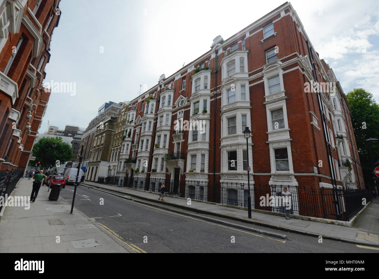 Quartier Fitzrovia, Londres Banque D'Images