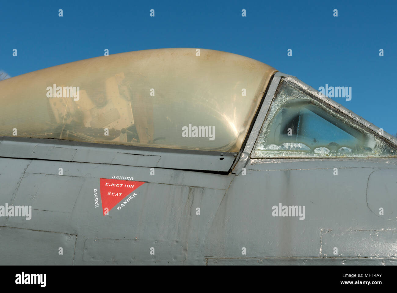 Avion de chasse Hawker Hunter Banque D'Images