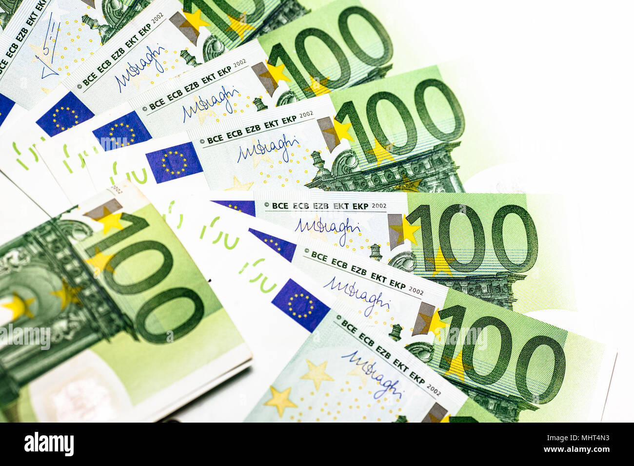100 euro banknotes front Banque d'image et photos - Alamy