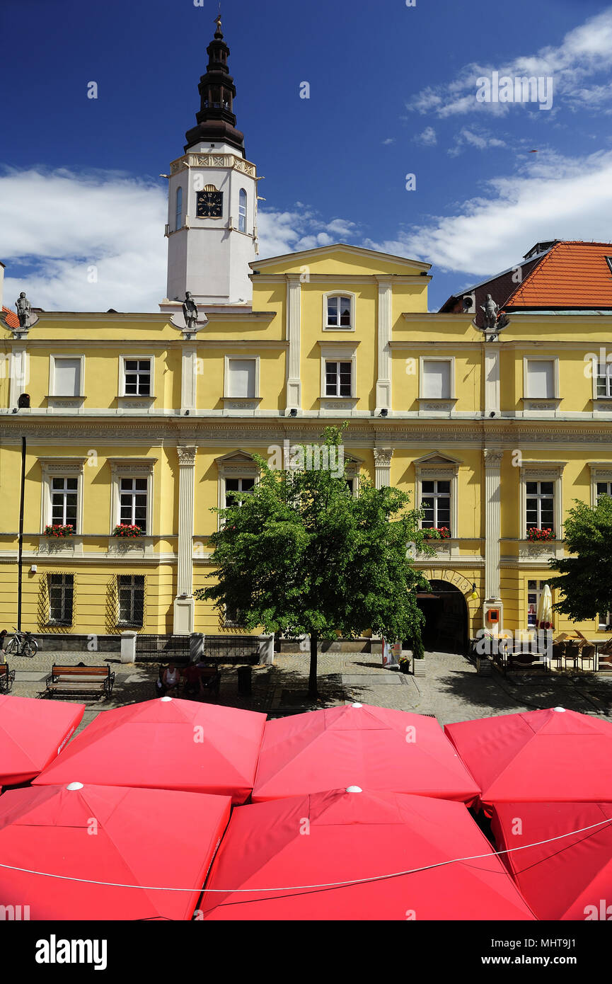 Swidnica, place du vieux marché à Świdnica, basse Silésie, Pologne, Dolnoslaskie, marché, architecture, photo Kazimierz Jurewicz Banque D'Images