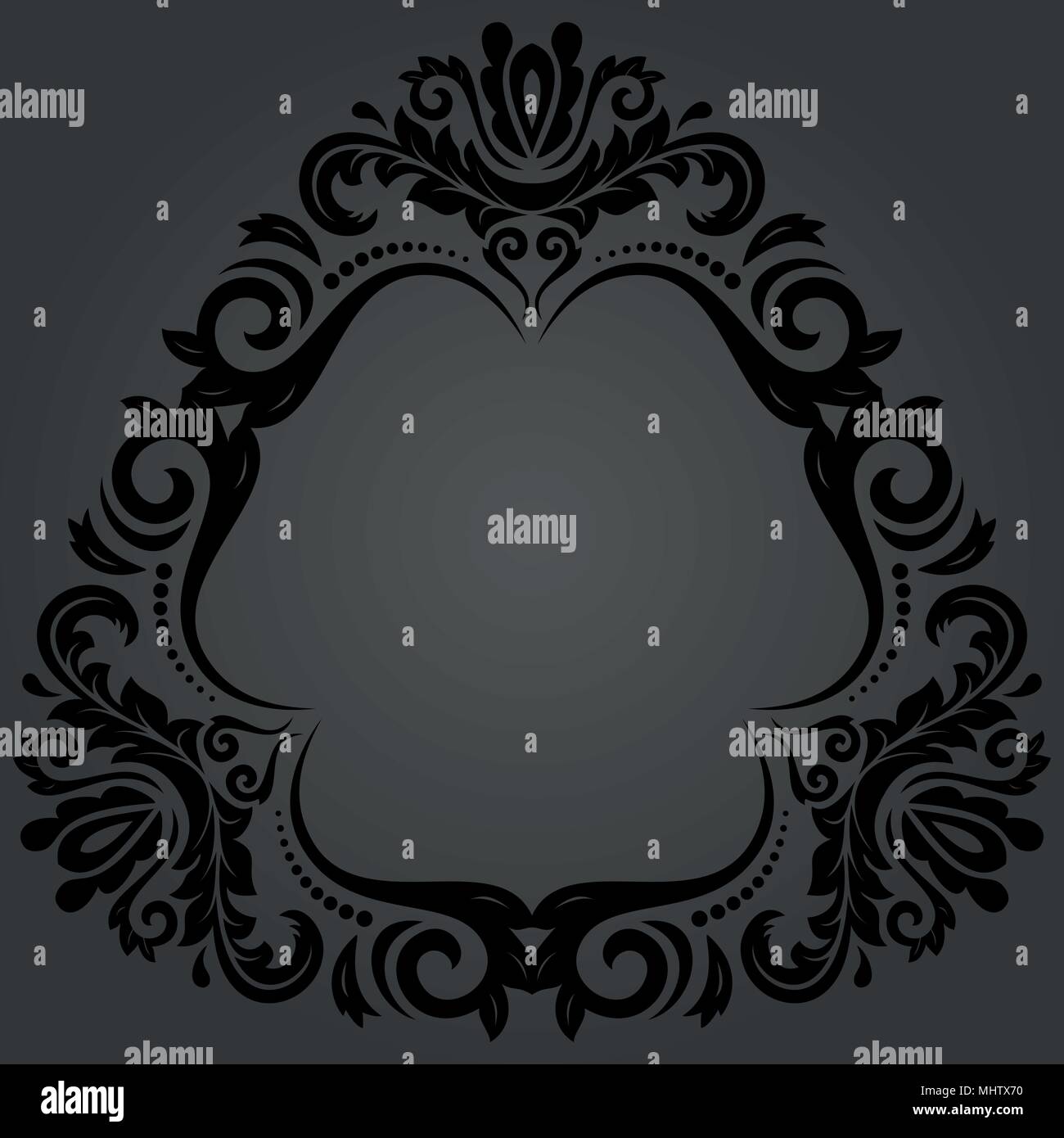 Ornement vecteur élégant dans un style classique Illustration de Vecteur