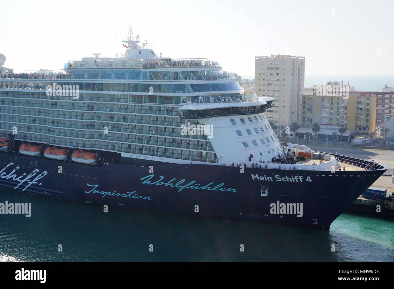 Bateau de croisière Mein Schiff 6 TUI Cruises Banque D'Images