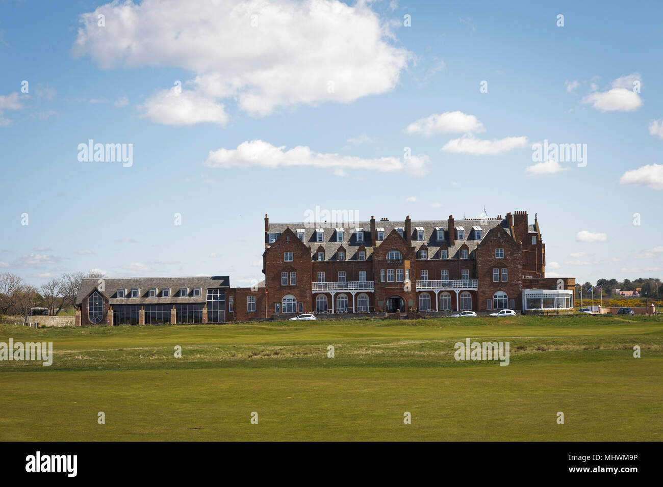 Le Club de golf de Royal Troon Écosse contrebandiers Trail Banque D'Images