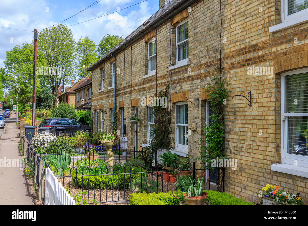 Jolie et désirable village de much hadham hertfordshire high street,herts, Angleterre.uk,go Banque D'Images