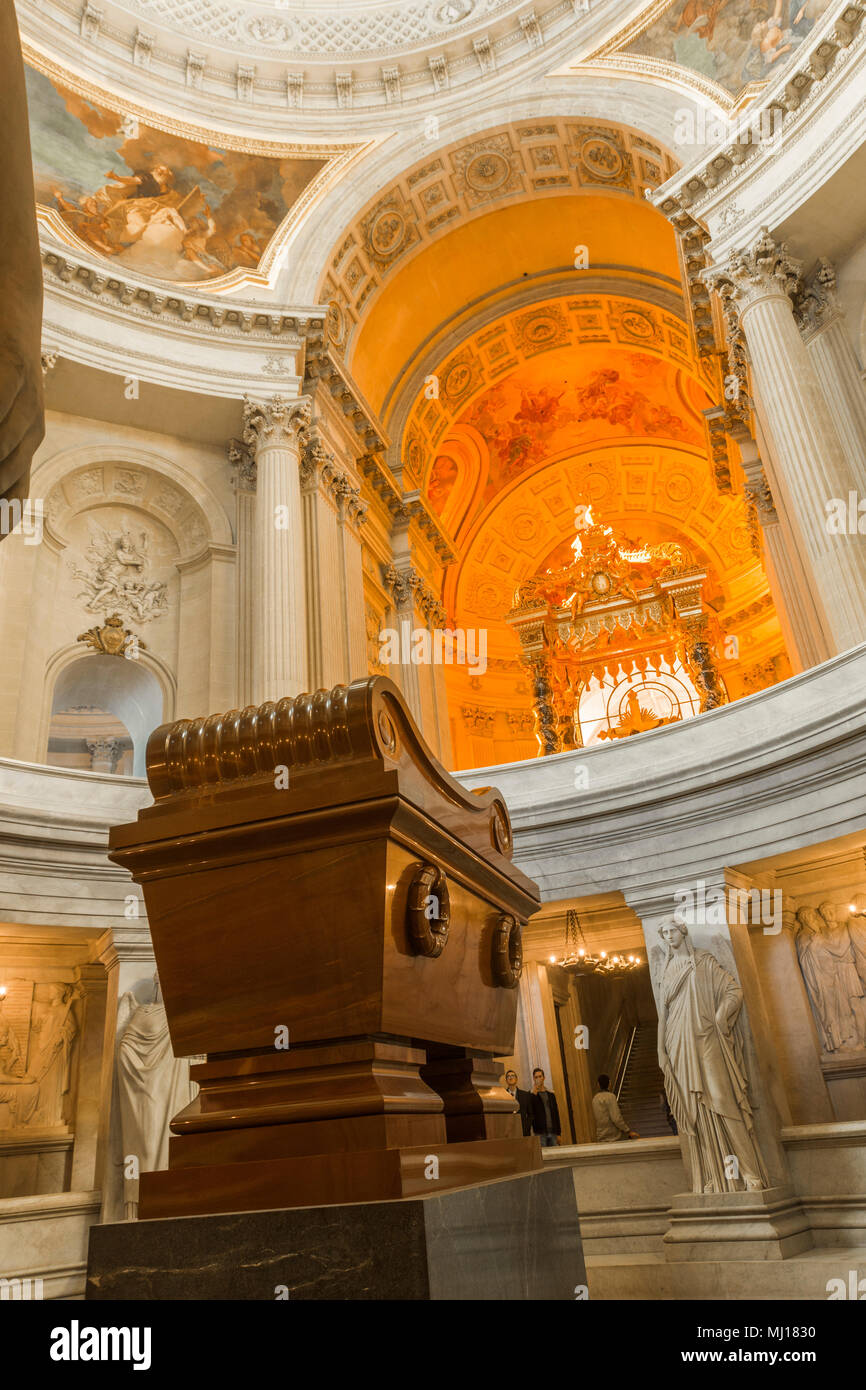 Le tombeau de Napoléon Banque D'Images