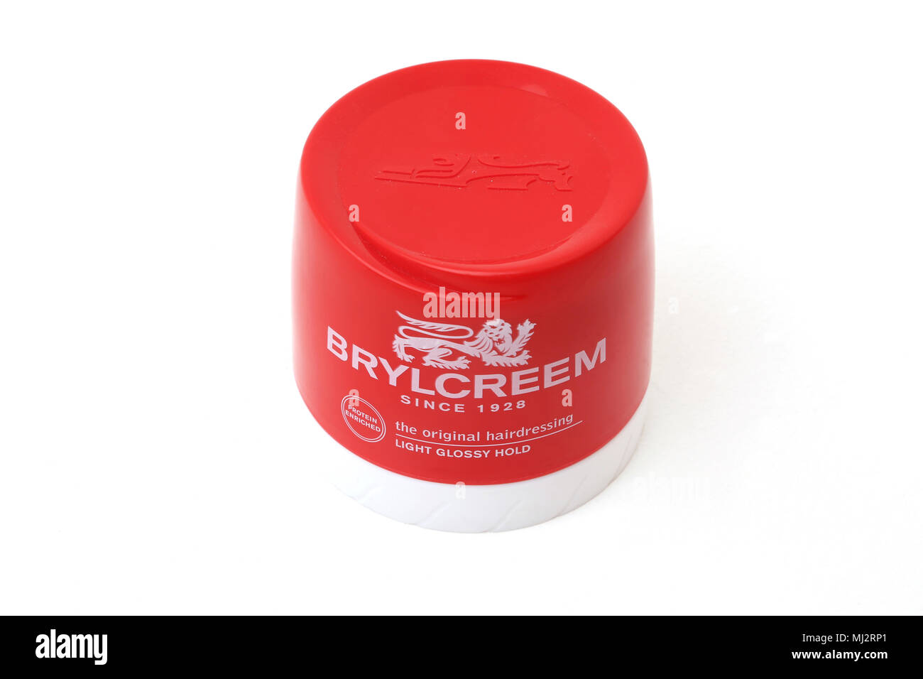 Brylcreem Coiffant Banque D'Images