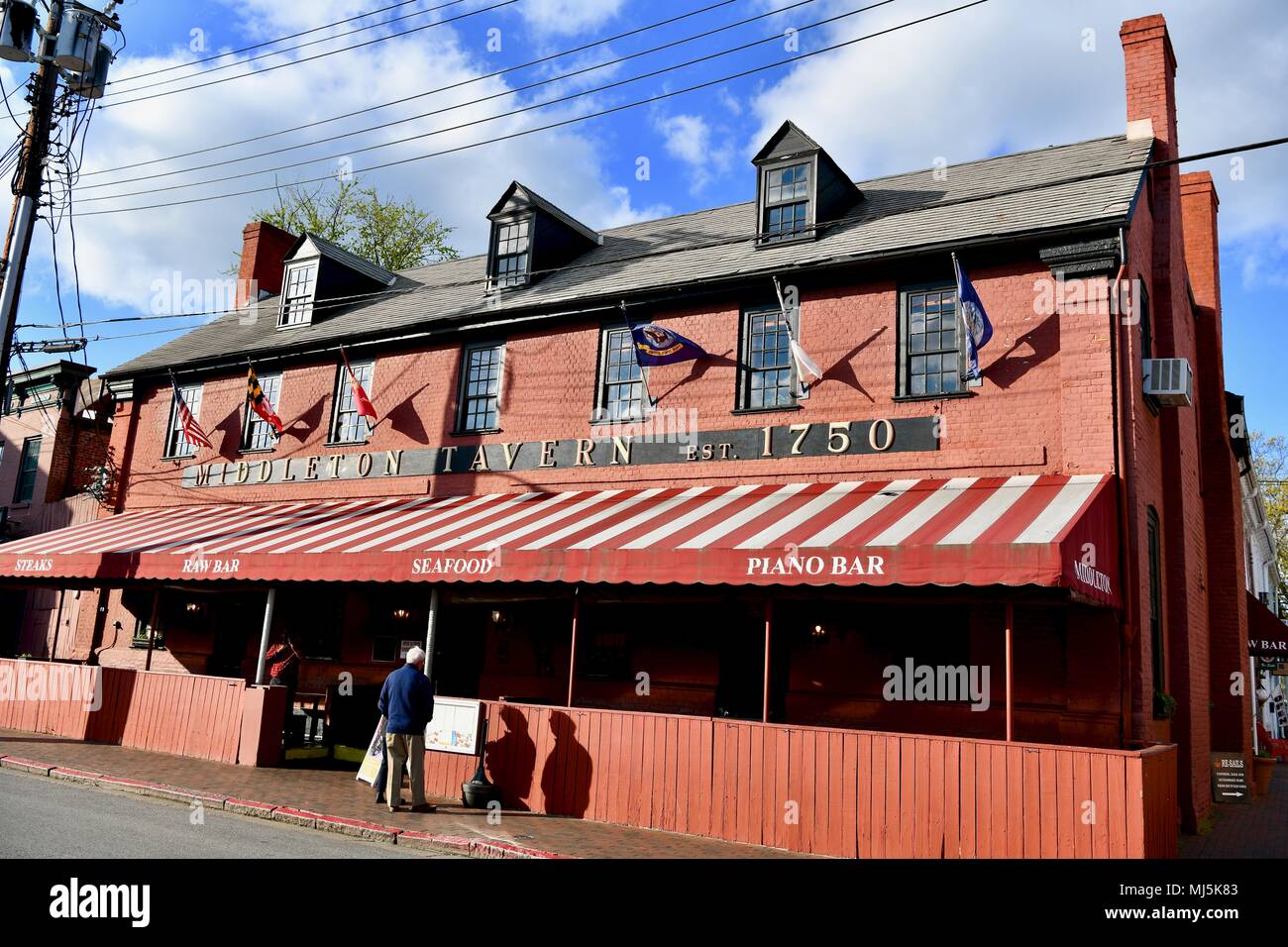 Middletown Taverne de Annapolis, Maryland, USA Banque D'Images