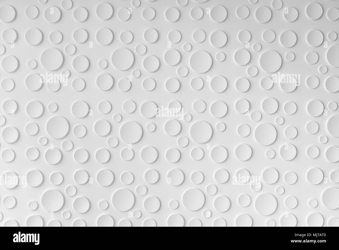 Résumé fond de forme goutte d'eau, motif de cercles décorés sur mur. Photo pour ajouter du texte message. Toile de l'art de la conception du travail. Banque D'Images