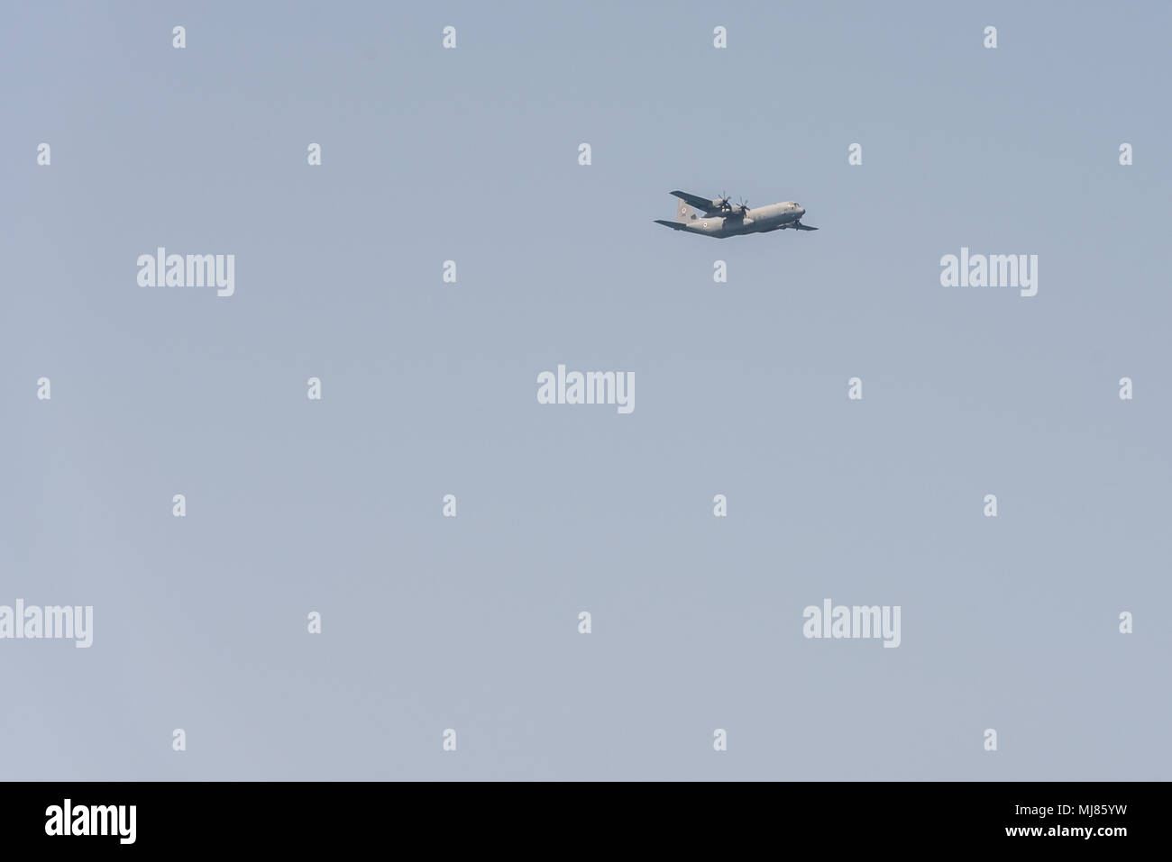 Israël, Tel Aviv - 19 Avril 2018 : Célébration du 70e jour de l'indépendance d'Israël - Yom Ha'atsmaout - airshow de de l'air israélienne (Mich Banque D'Images