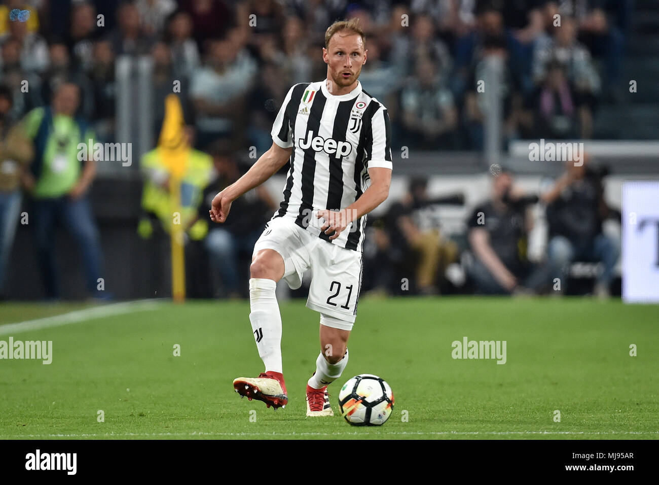 Benedikt Howedes Juventus Turin 22-04-2018 Allianz Stadium Football Calcio Serie A 2017-2018 Juventus - Naples Foto Andrea Staccioli / Insidefoto Banque D'Images