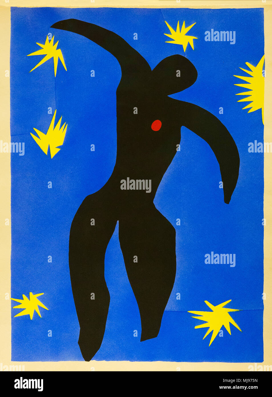 L'Icare du Jazz, Henri Matisse, 1947, National Gallery of Art, Washington DC, USA, Amérique du Nord Banque D'Images