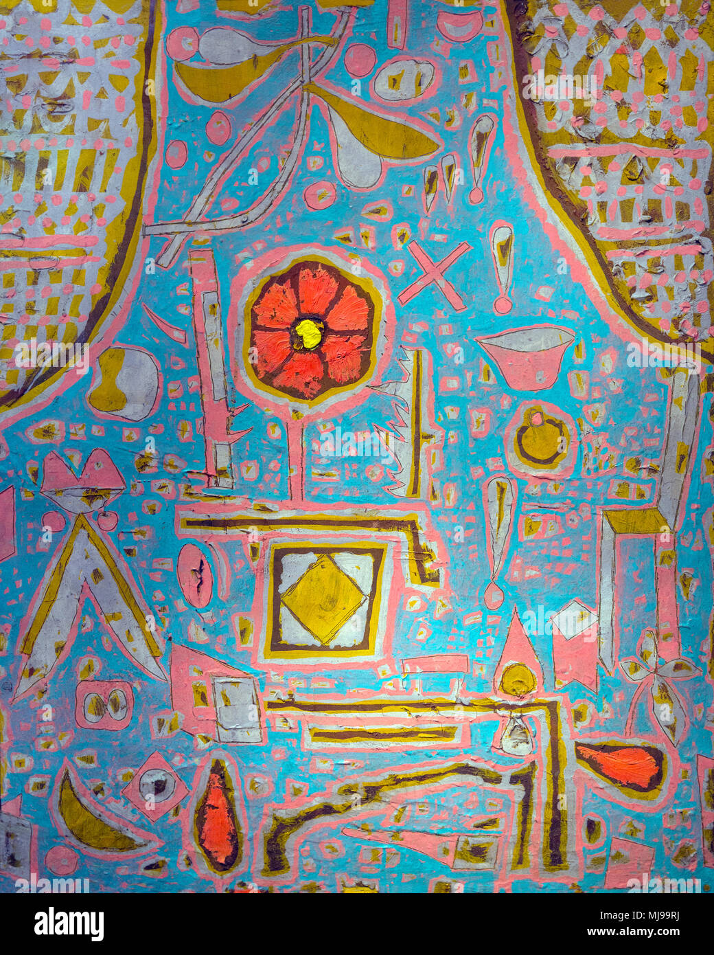 L'efflorescence, Paul Klee, 1937, Phillips Collection, Washington DC, USA, Amérique du Nord Banque D'Images