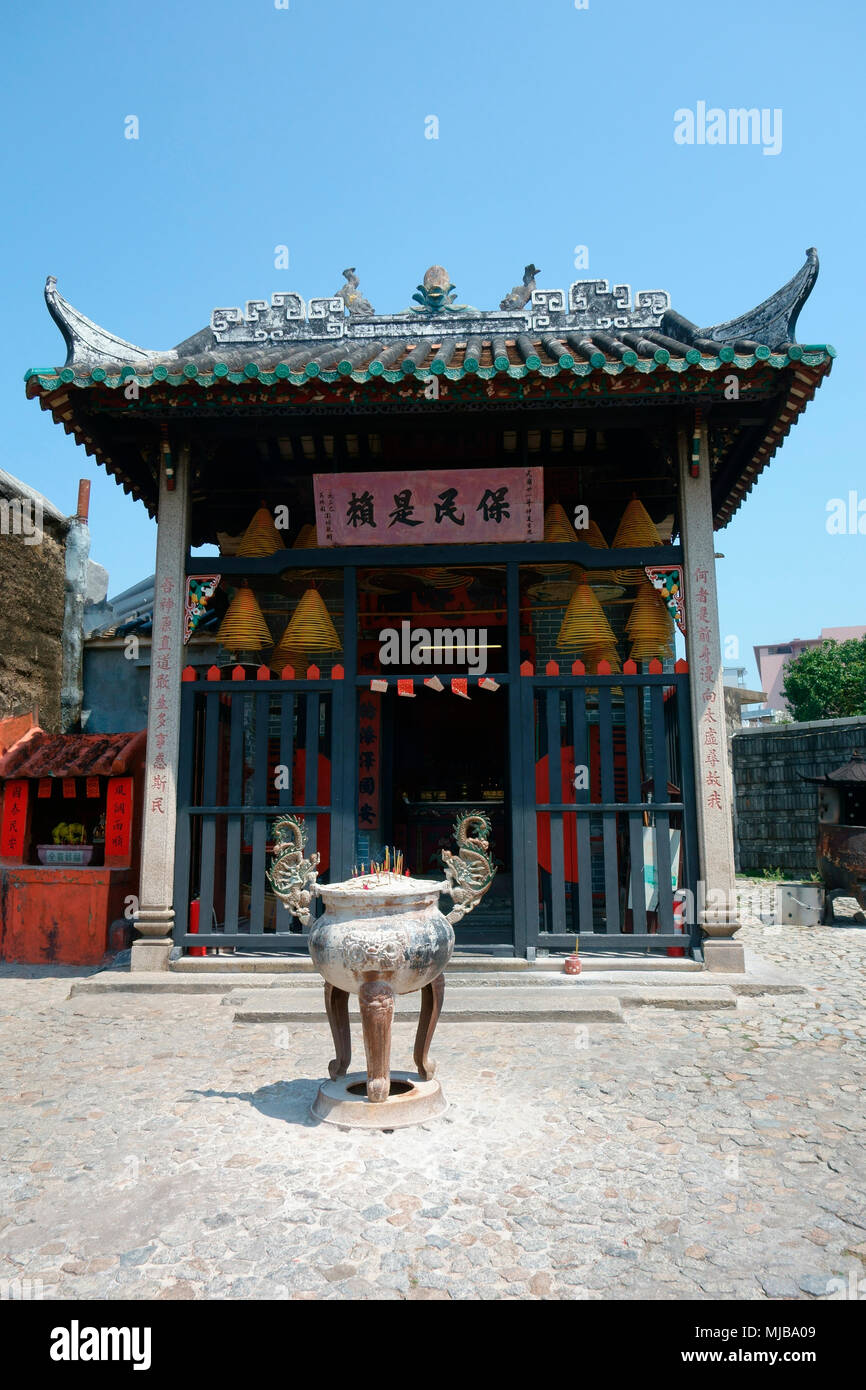 Temple Na Tcha, Macao, Région administrative spéciale de Chine Banque D'Images