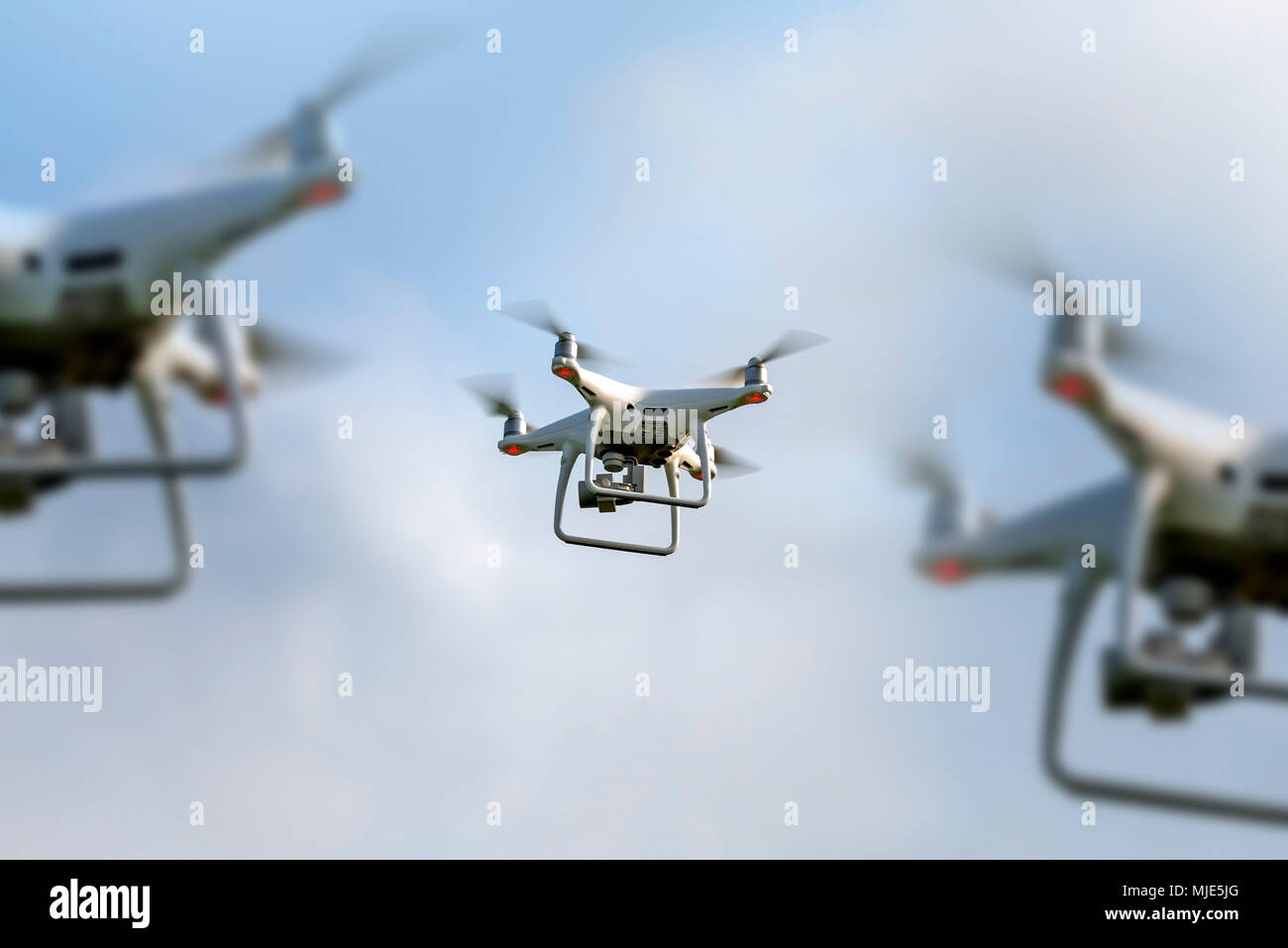 Drones, Multicopter caméra Banque D'Images