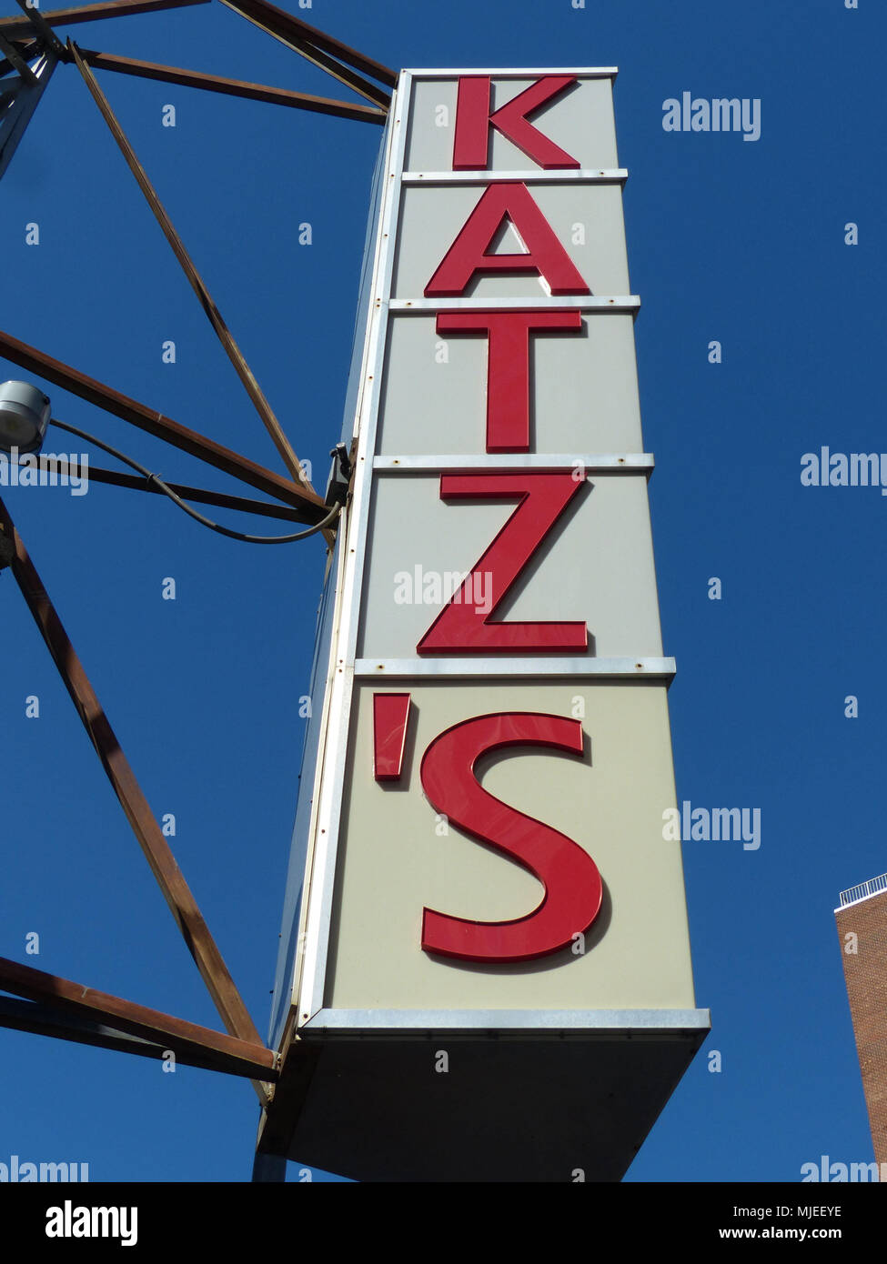 Katz's Delicatessen à New York City Banque D'Images