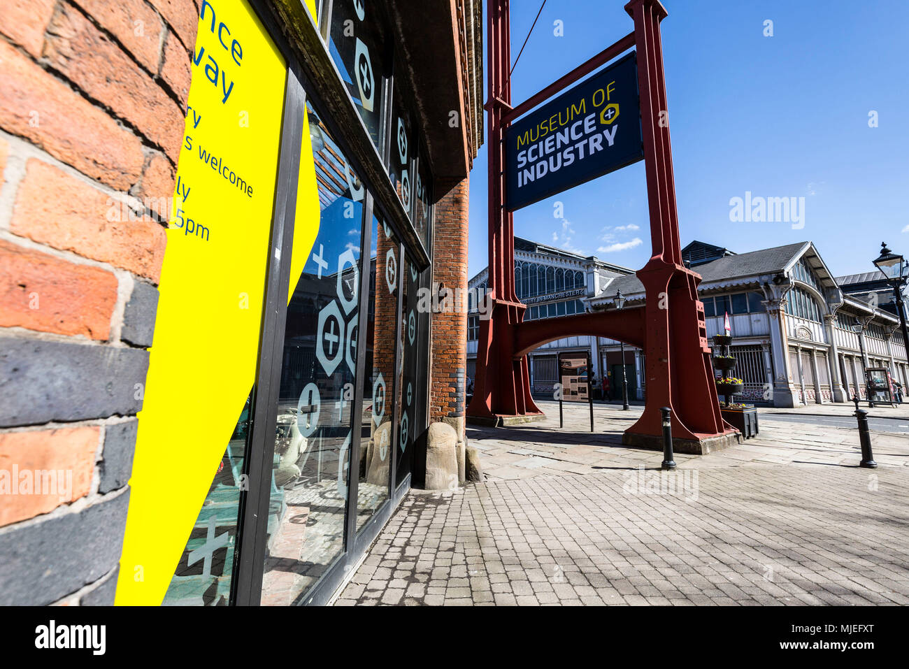 L'Europe, Angleterre, Royaume-Uni, Manchester - Musée des sciences et de l'industrie Banque D'Images