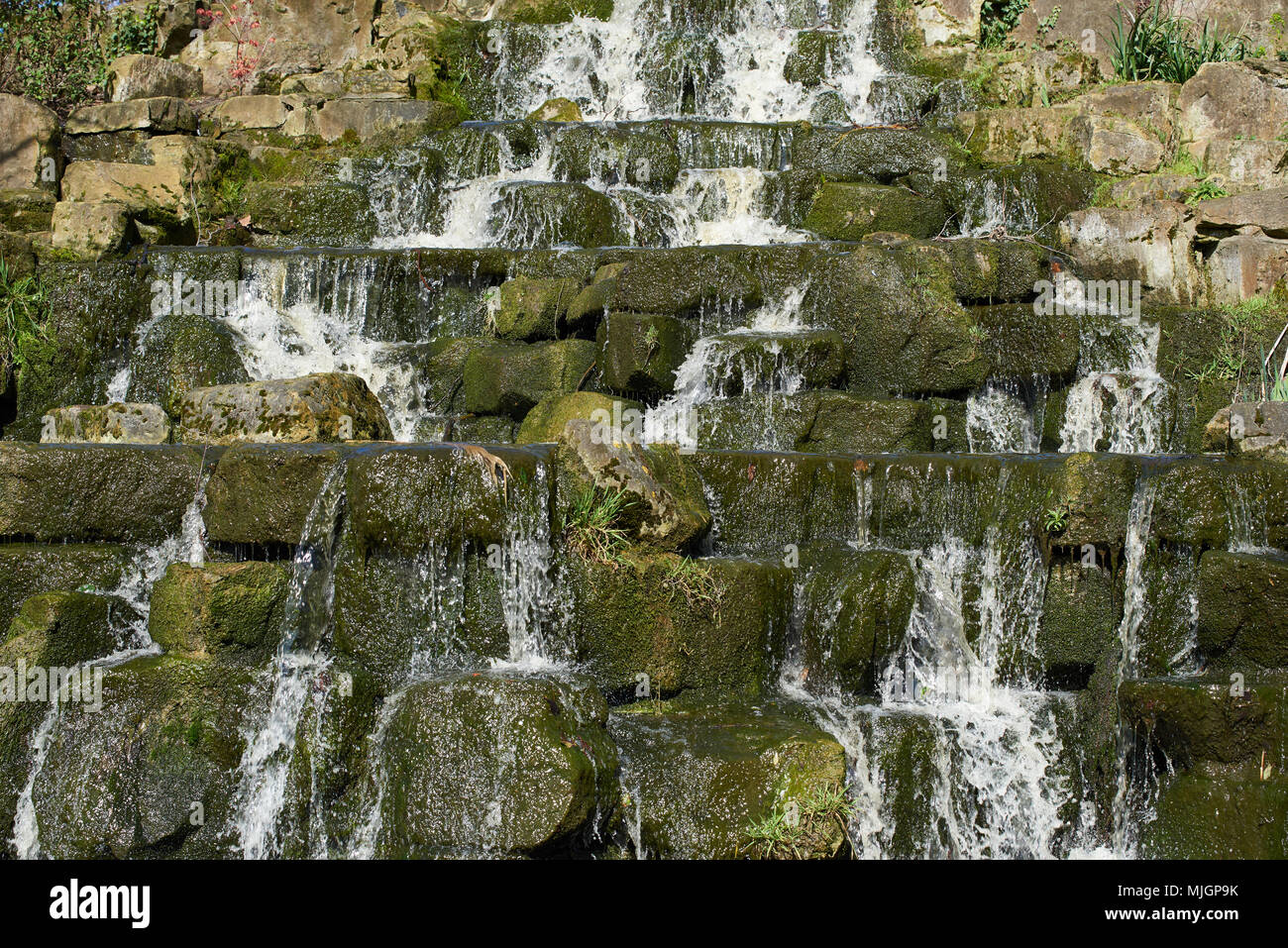Regent's park waterfall Banque D'Images
