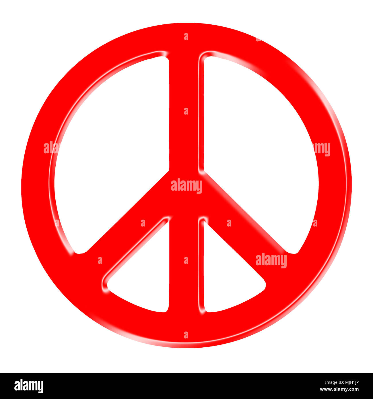 Dimensions peace sign Banque D'Images