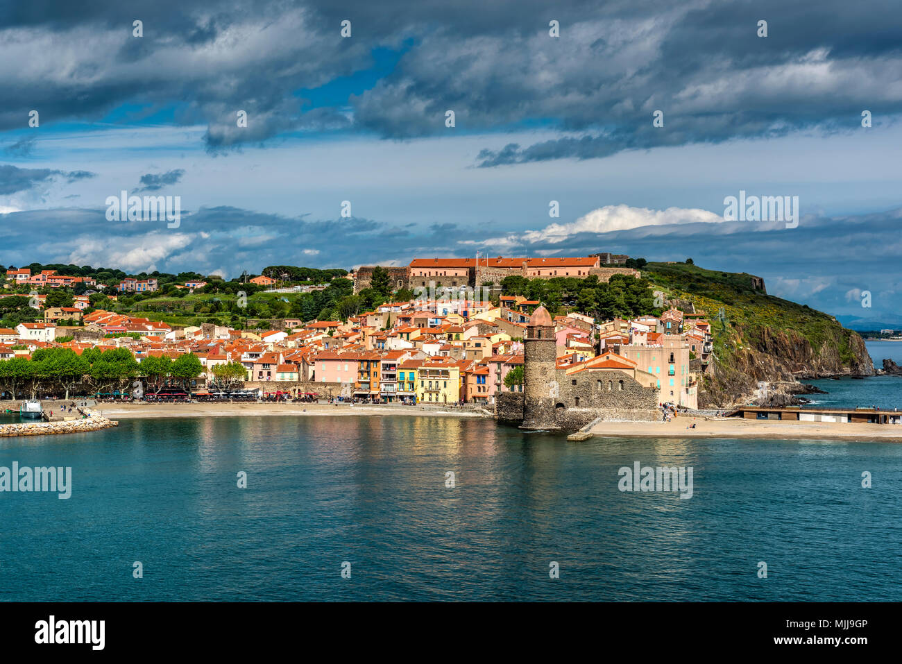 Collioure, Pyrénées-Orientales, France Banque D'Images