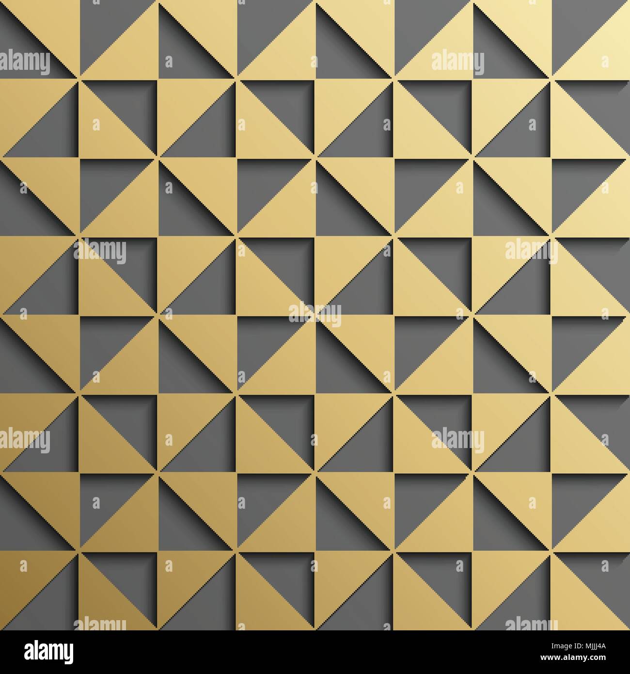 Résumé motif triangle d'or . Vector illustration d'arrière-plan . Illustration de Vecteur