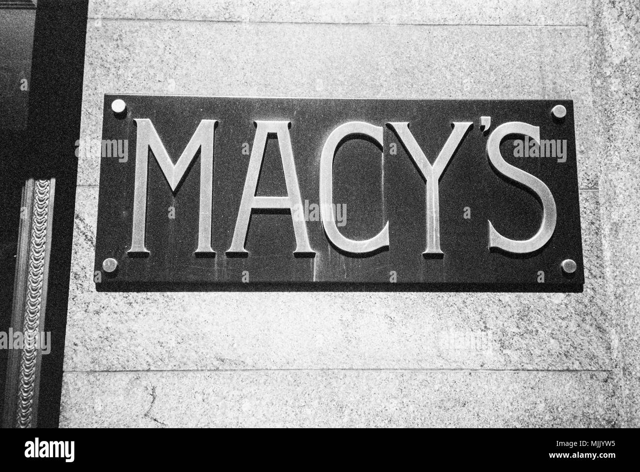 Du grand magasin Macy's, à Manhattan, New York City, États-Unis d'Amérique. USA. Banque D'Images