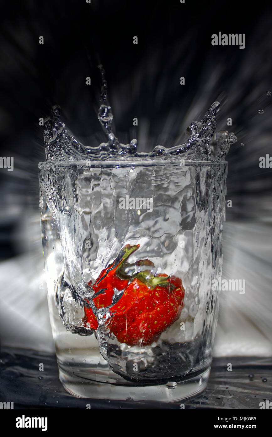 La photographie à haute vitesse Banque D'Images