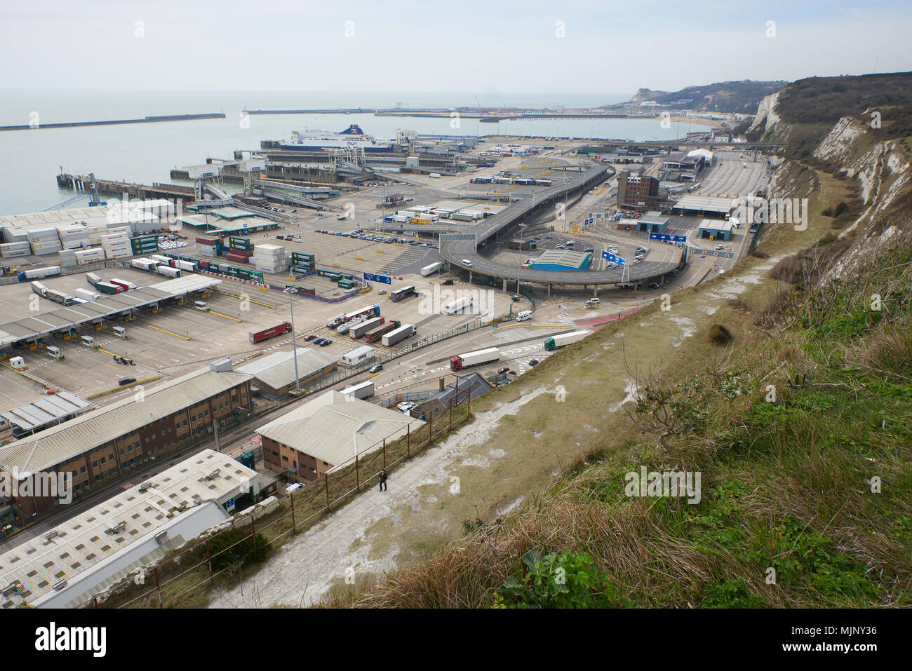 Port de Douvres Banque D'Images